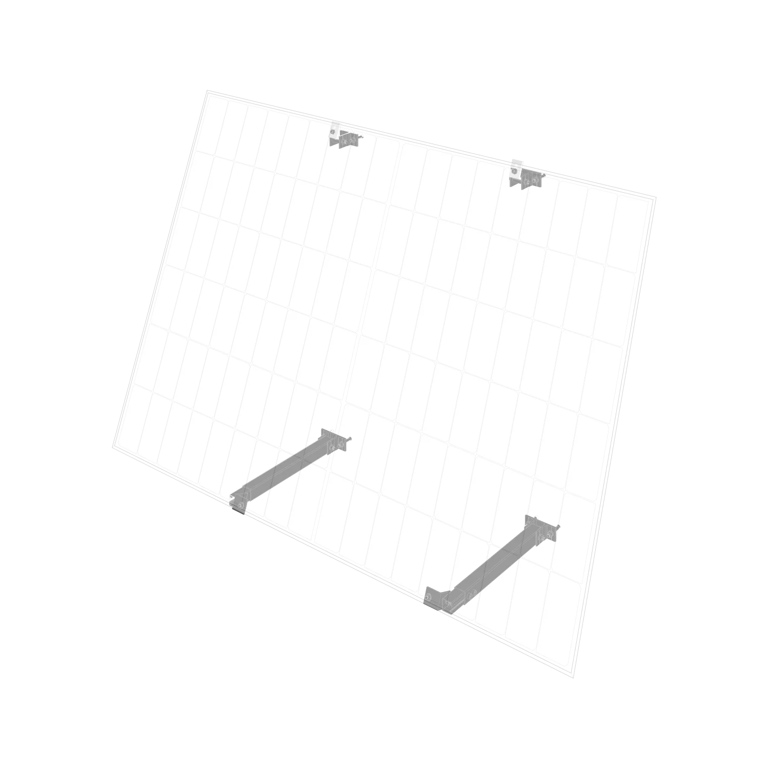 Supporto EcoFlow regolabile – Facciata - Image 2