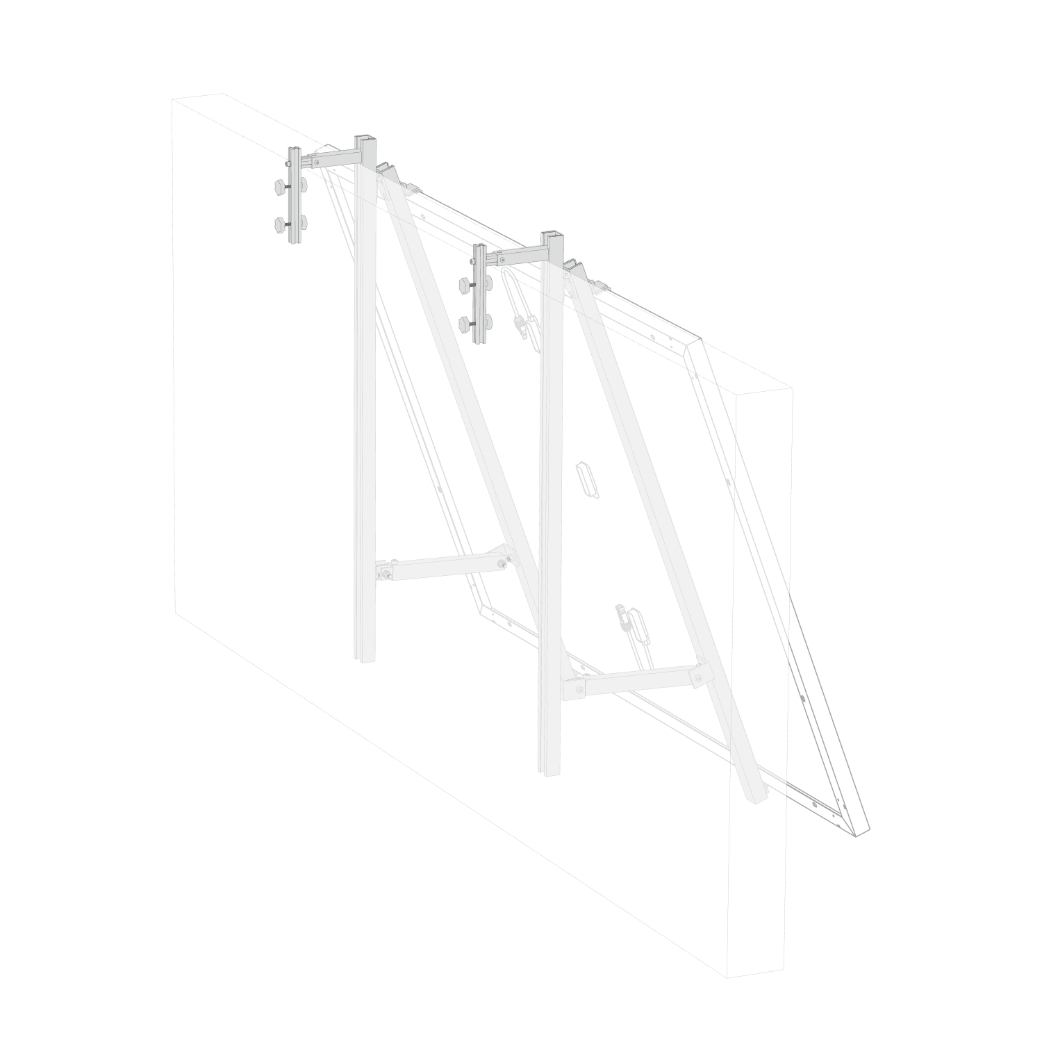 Supporto EcoFlow – Balcone in cemento - Image 2