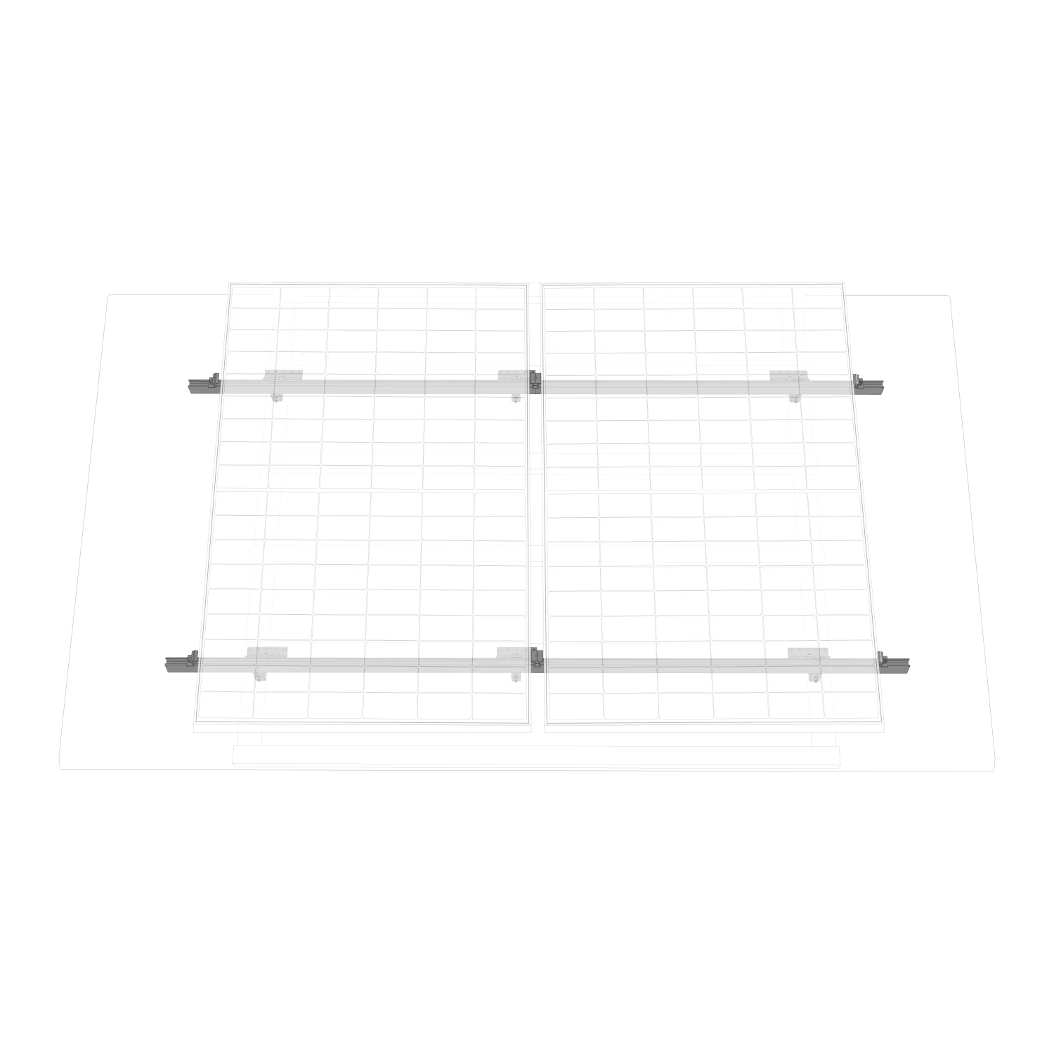 Supporto EcoFlow – Tetto inclinato - Image 2
