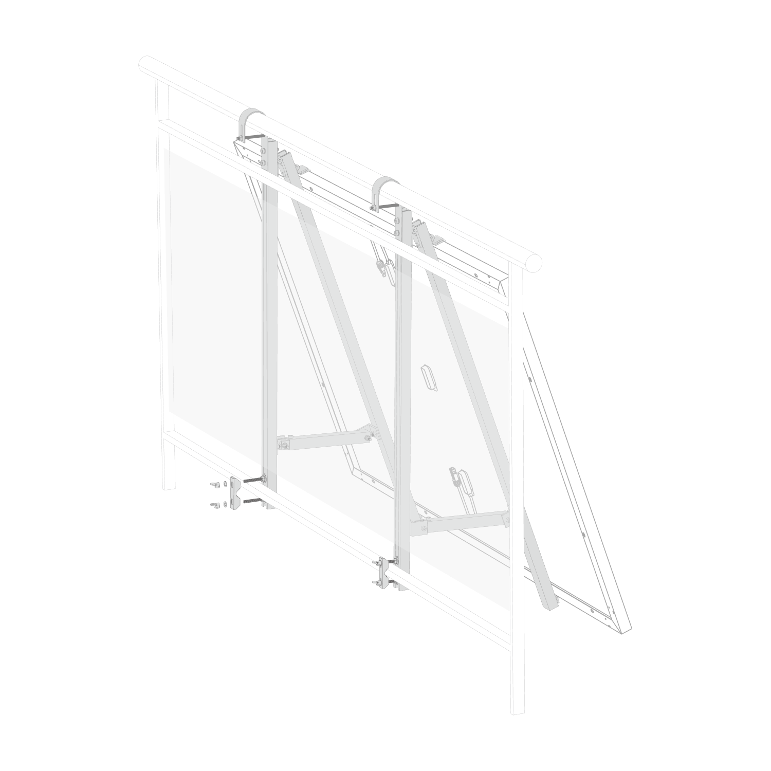Supporto EcoFlow – Balcone semi-chiuso - Image 2