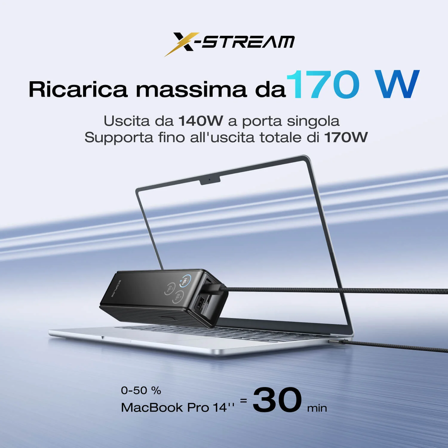 EcoFlow RAPID 25000mAh Power Bank in Verde - Image 5