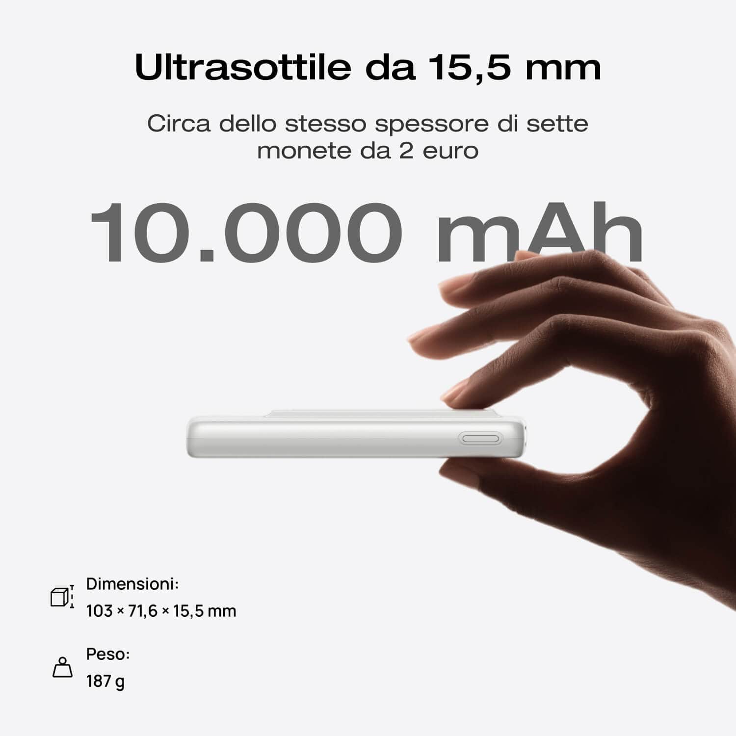 Power bank magnetica EcoFlow RAPID (10.000 mAh, 7,5 W, ricarica magnetica) - Image 7