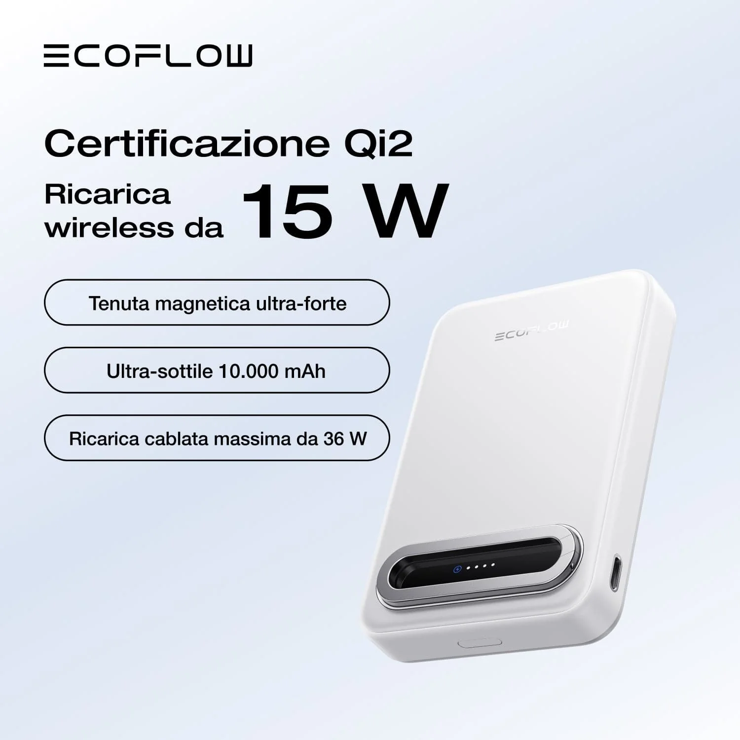 Power bank EcoFlow RAPID Mag Qi2 (10.000 mAh, 15 W) - Image 5