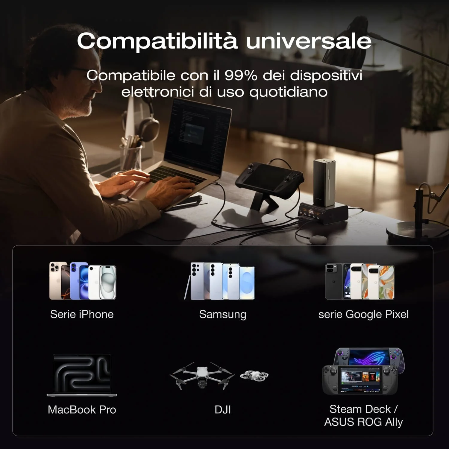 Power bank EcoFlow RAPID Pro (20.000 mAh, 230 W, cavo integrato da 100 W) - Image 8