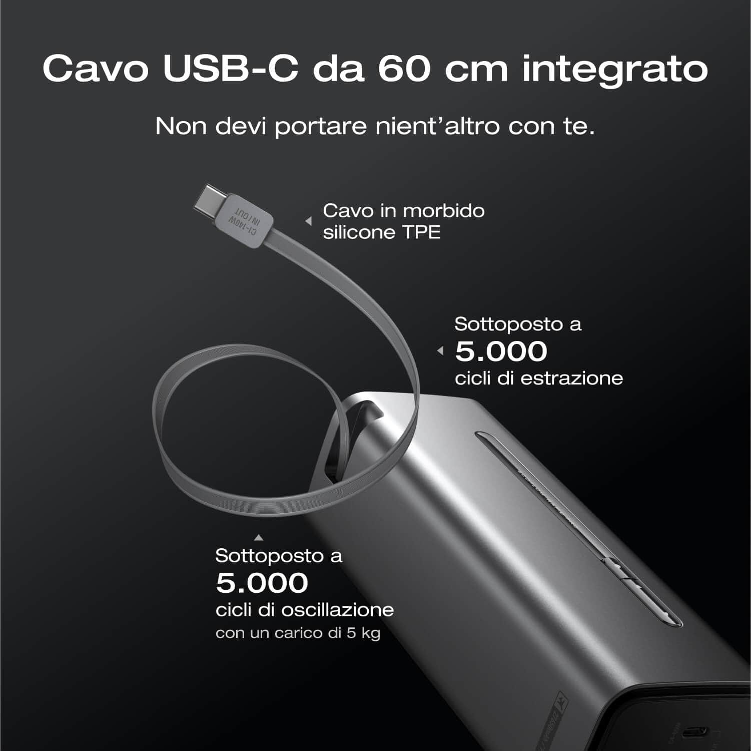 Power bank EcoFlow RAPID Pro (27.650 mAh, 300 W, cavo integrato da 140 W) - Image 7