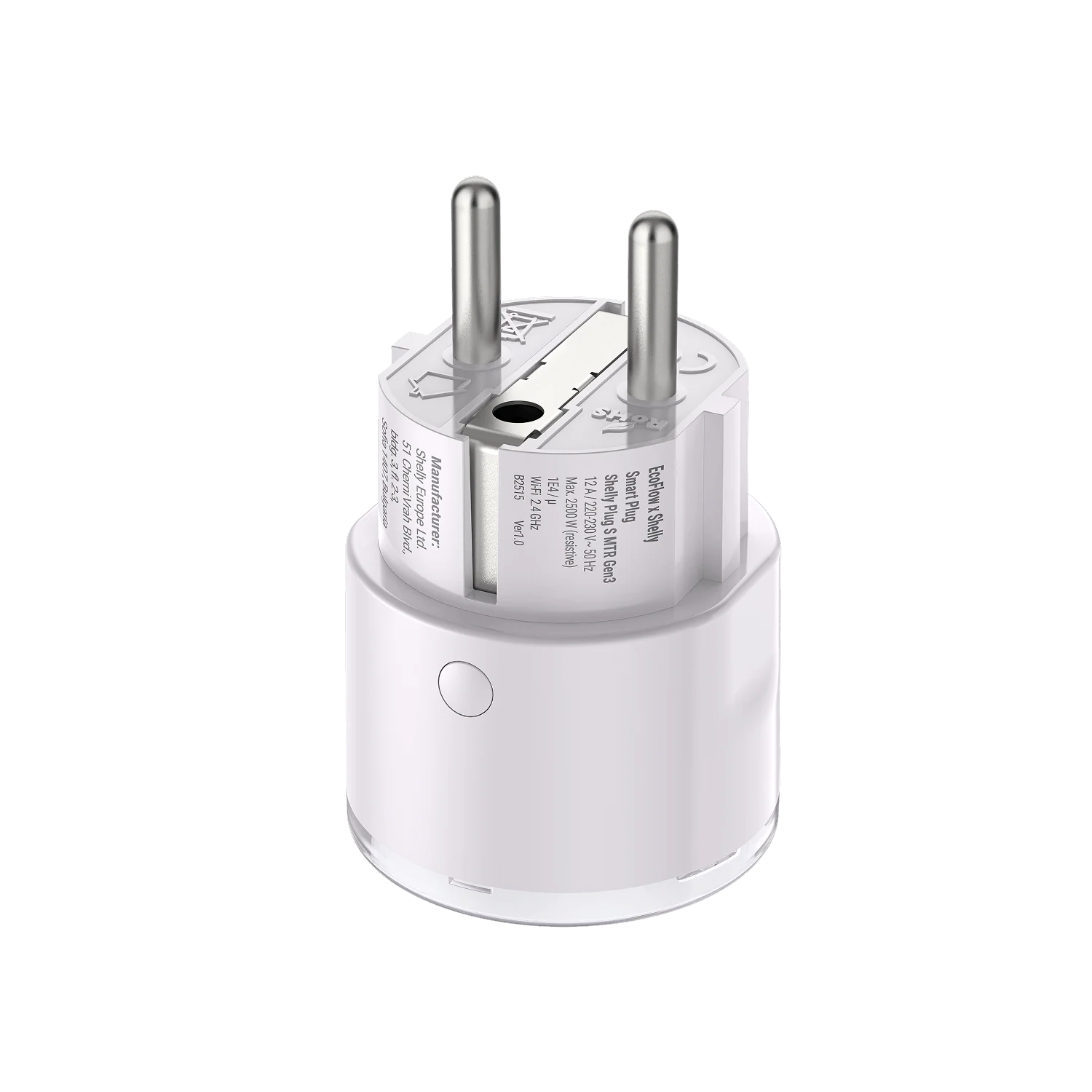 Presa intelligente EcoFlow × Shelly Shelly Plug S MTR Gen3